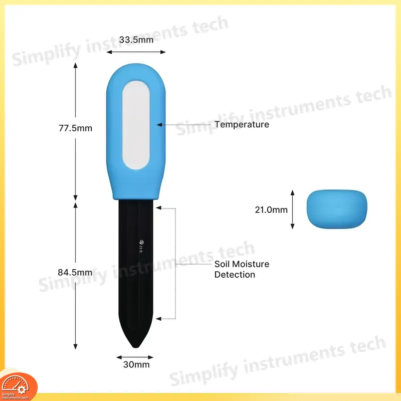 Smart Garden Monitoring System - Sensor Suhu Kelembaban Tanah Pintar WiFi