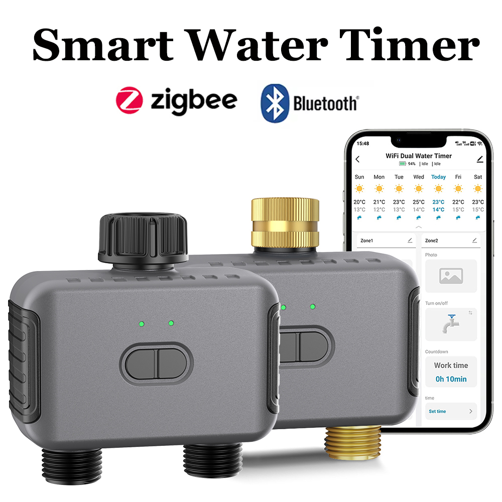 Smart Garden Zigbee - Tuya Pengatur Waktu Air Pintar Zigbee/BT
