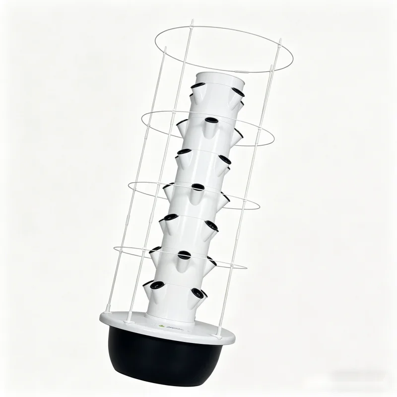 Vertical Planter Tower - Penanam Sayuran Aeroponik Hidroponik 9 Lapis