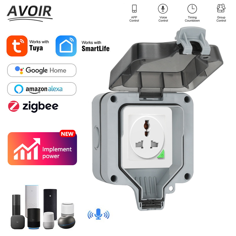 Smart Garden Zigbee - Avoir Soket Pintar Wifi Soket Tahan