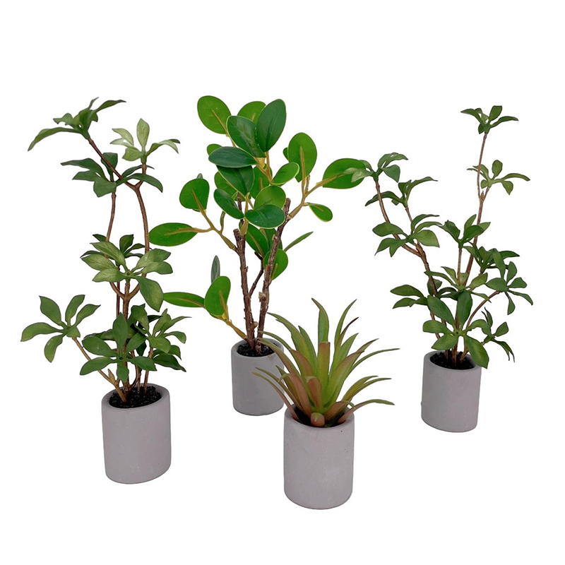 Smart Garden Mini - 1:6 miniatur rumah boneka Pot tanaman