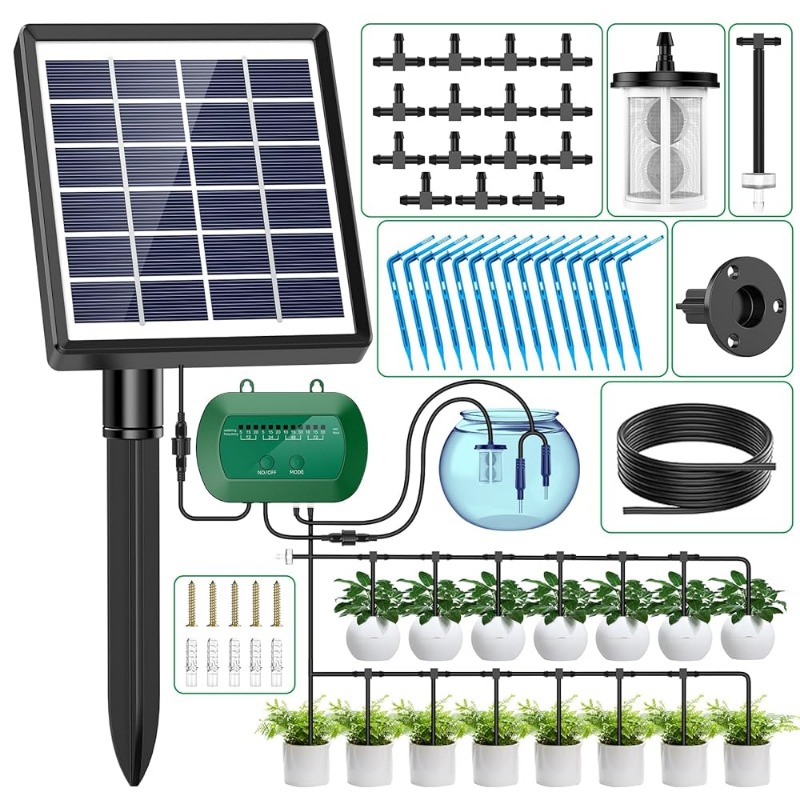 Smart Garden Water - Kit irigasi cerdas tenaga surya, Kit