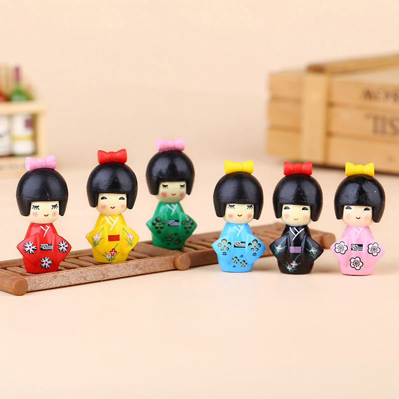 Smart Garden Mini - Patung Gadis Jepang Lucu Baru Dekorasi