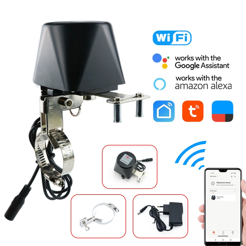 Smart Garden Water - Katup Gas Pintar Tuya WIFI Pengontrol