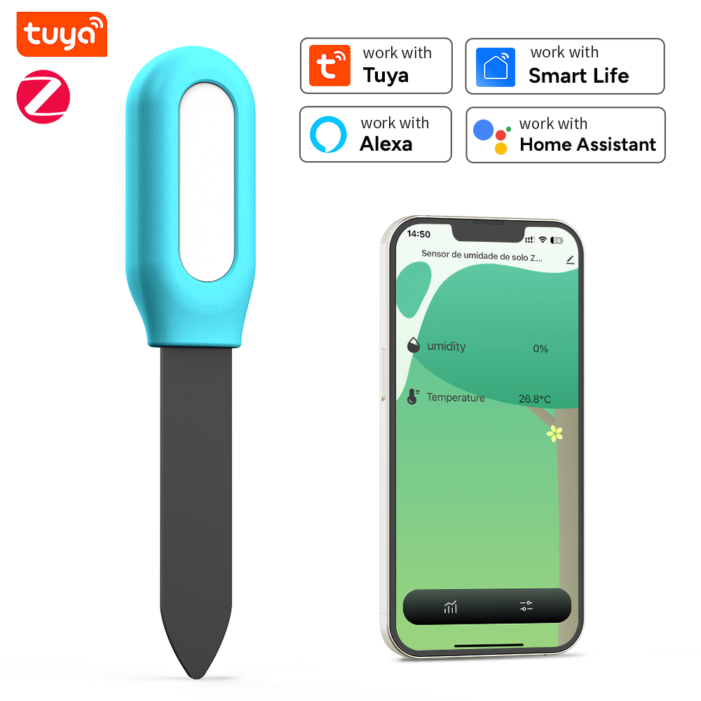 Smart Garden Zigbee - Tuya Zigbee Sensor Tanah Detektor Kelembapan