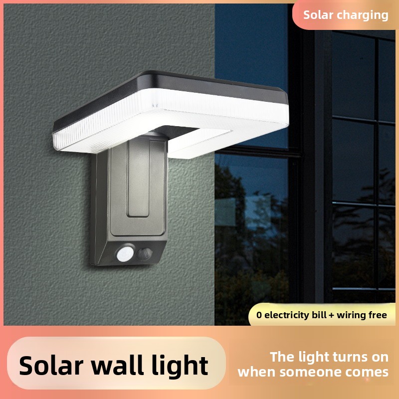 Smart Garden Sensors - Lampu Dinding Tenaga Surya Lipat Luar
