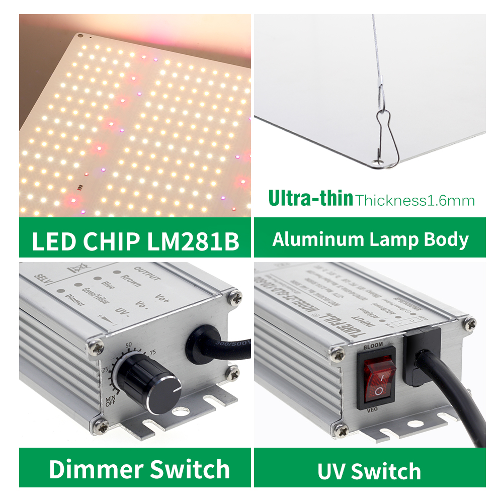 Lampu Tanam Dalam Ruangan 120W - Led Plant Light Strip ulasan dan harga