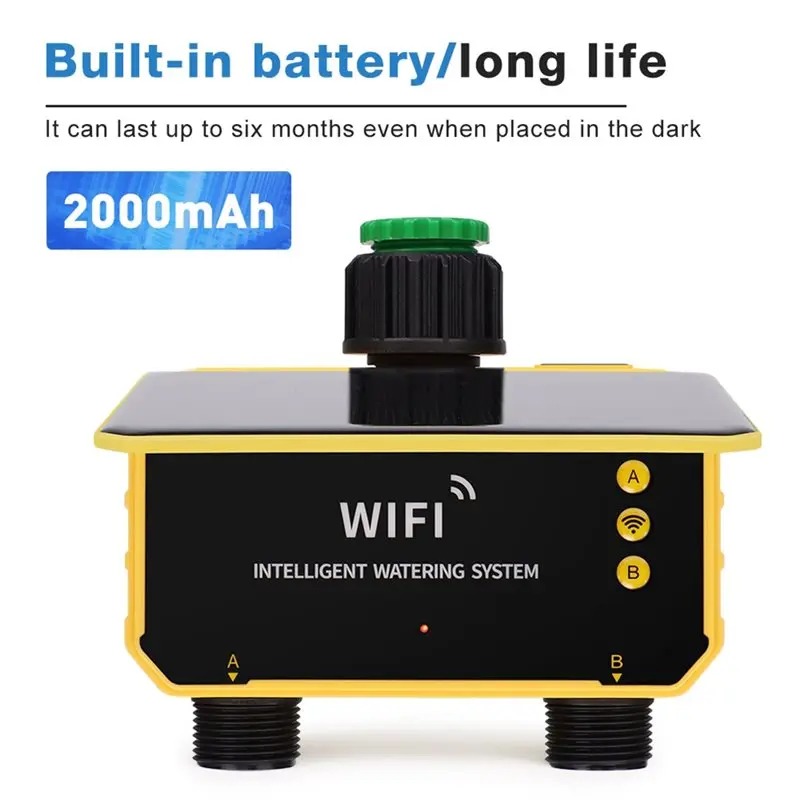 1/2 Outlet WIFI Solar Irrigati - Smart Garden Monitoring System ulasan dan harga