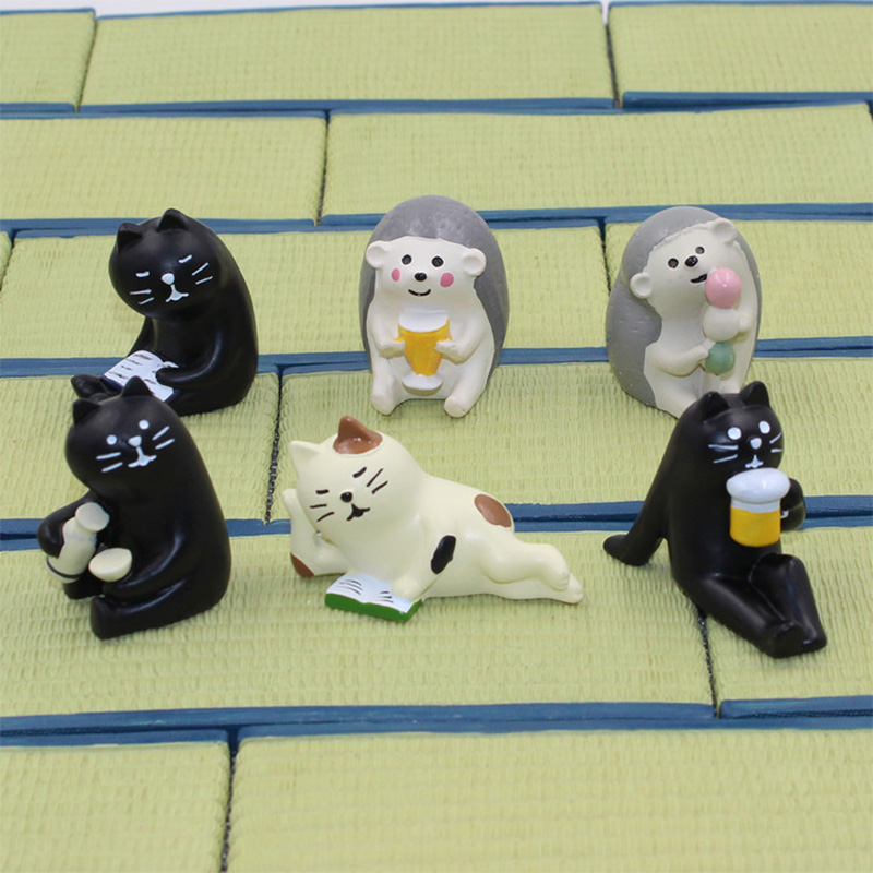 1 buah Patung Miniatur Kucing  - Smart Garden Mini ulasan dan harga