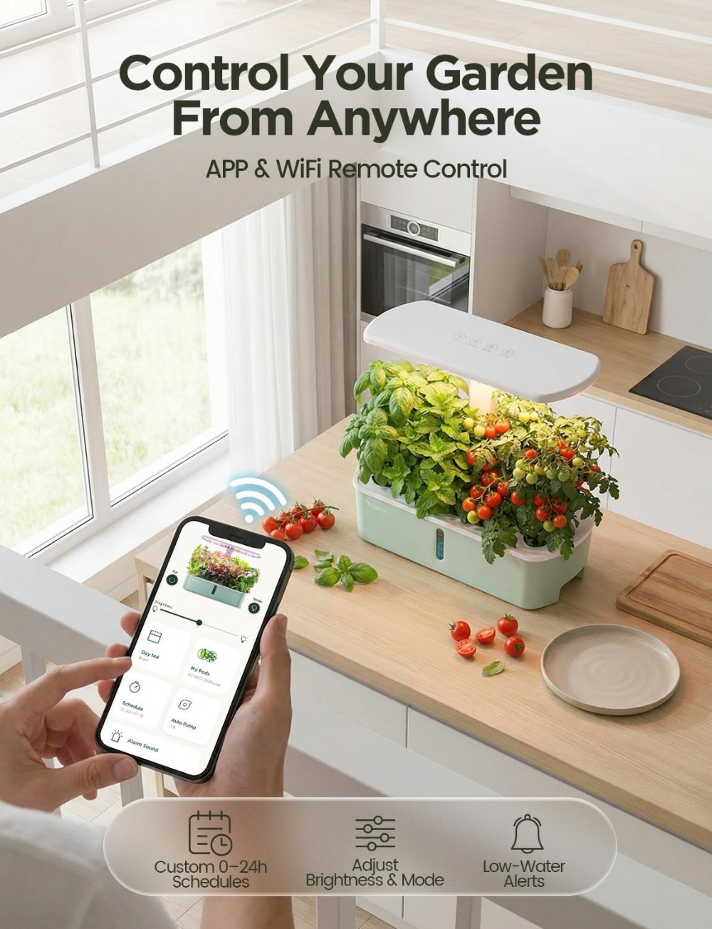 Sistem Penanaman Hidroponik Pi - Smart Pod Garden ulasan dan harga