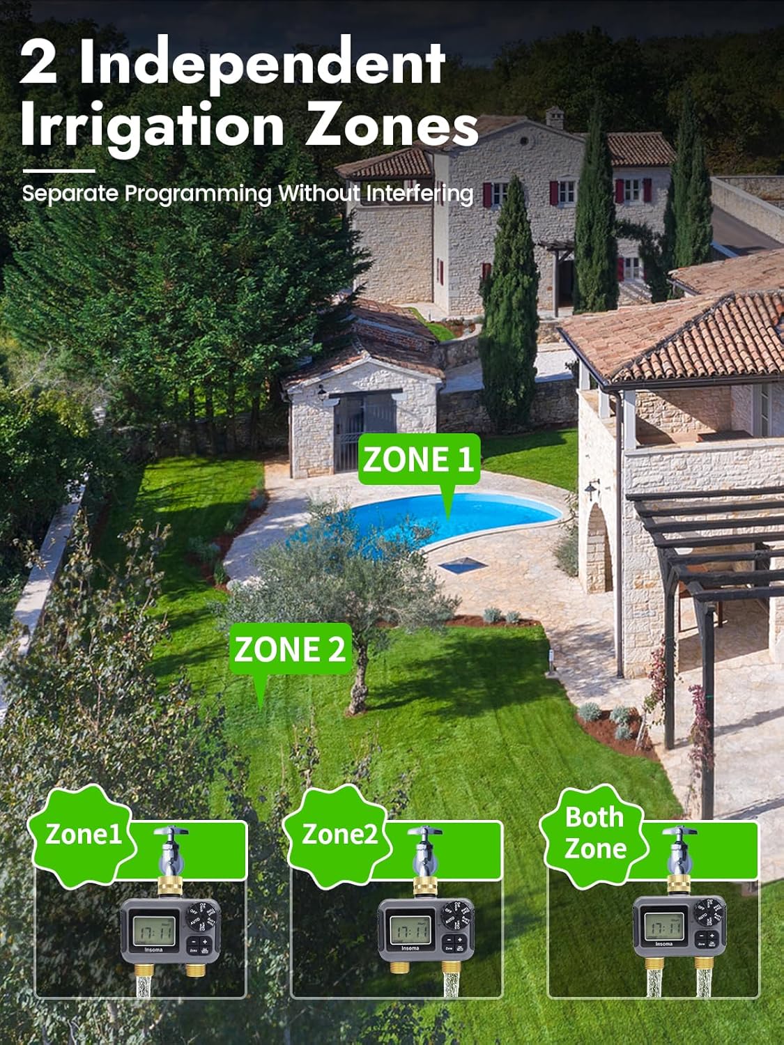 Insoma Sistem Penyiraman Iriga - Smart Garden Sphagnum Moss ulasan dan harga