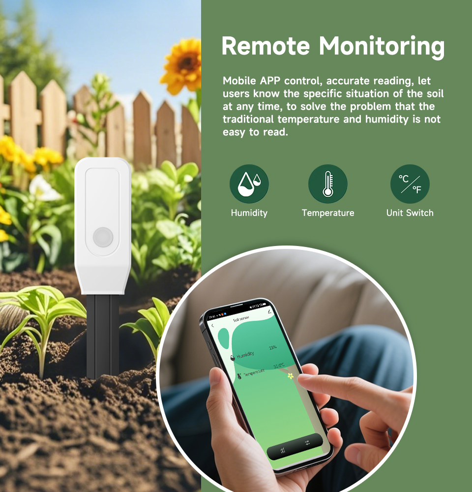 Sensor Penguji Tanah Pintar, P - Smart Garden Zigbee ulasan dan harga