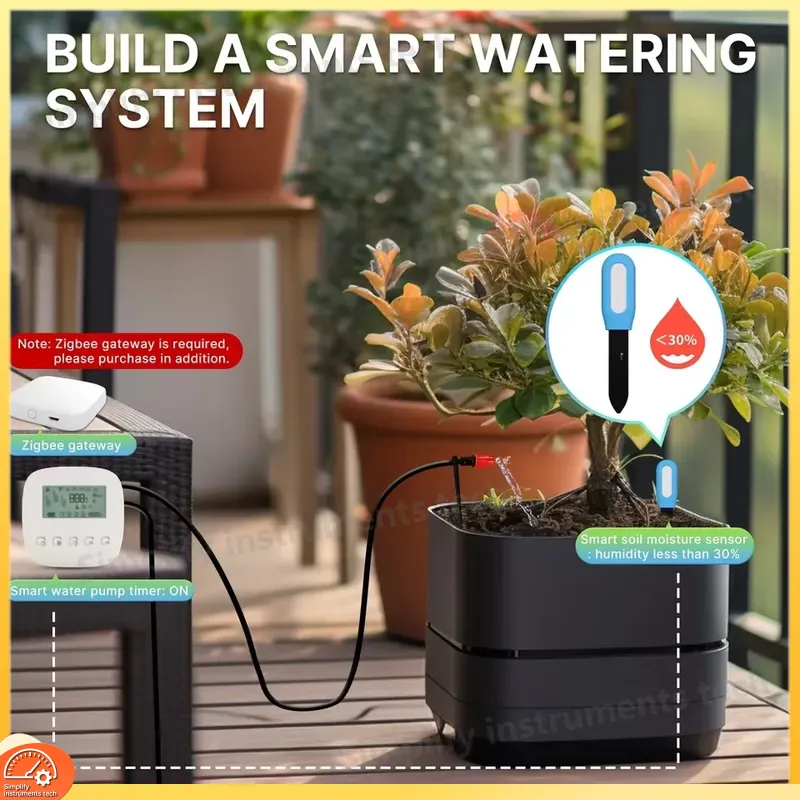 Sensor Suhu Kelembaban Tanah P - Smart Garden Monitoring System ulasan dan harga