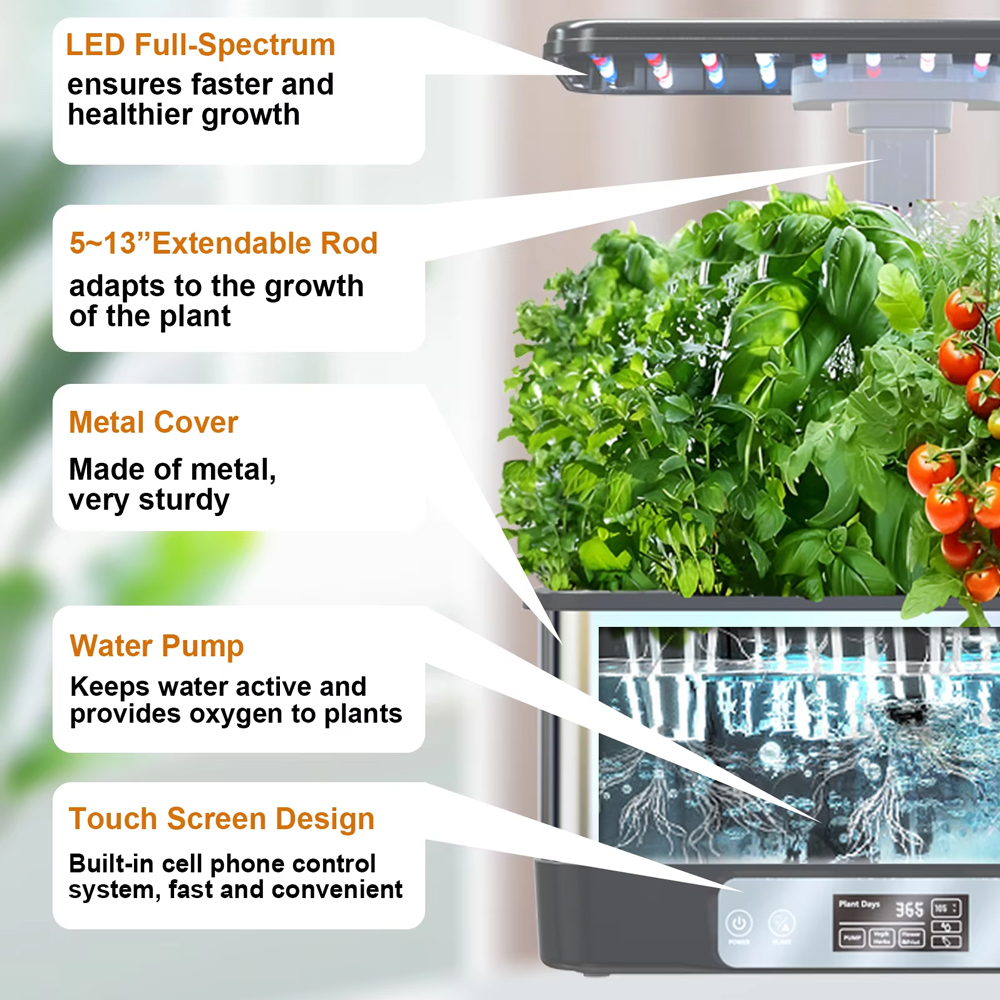 Sistem Pertanian Hidroponik Da - Smart Pod Garden ulasan dan harga