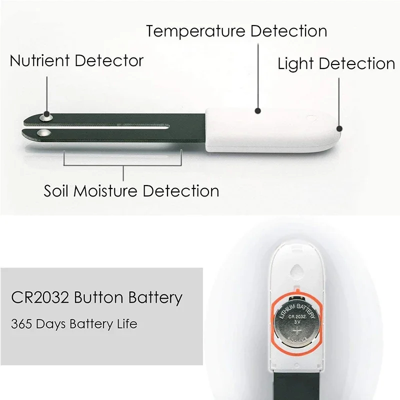 Monitor Flora bunga pintar, un - Smart Garden Sensors ulasan dan harga