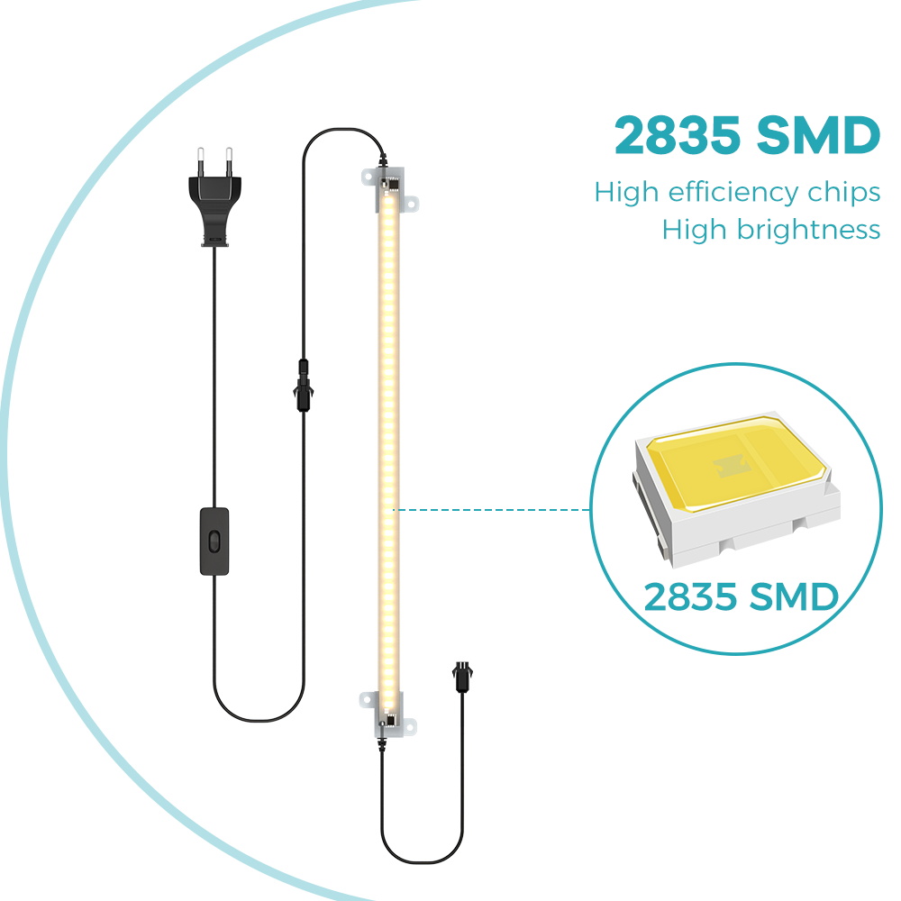 Lampu LED Tanaman 220V Spektru - Led Plant Light Strip ulasan dan harga