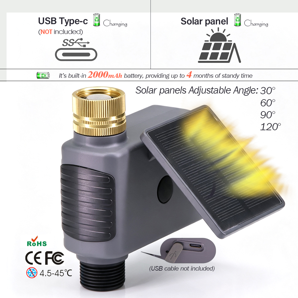 BSP/NPT Tuya Smart Solar Wifi  - Smart Garden Sphagnum Moss ulasan dan harga