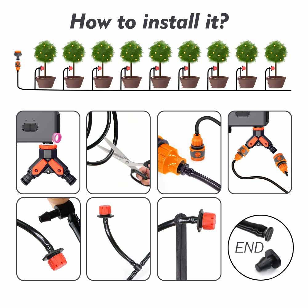 Set Irigasi Otomatis dengan Ko - Smart Garden Sphagnum Moss ulasan dan harga