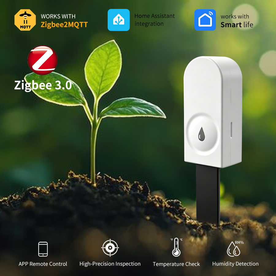 Pengukur Kelembaban Tanah Smar - Smart Garden Zigbee ulasan dan harga