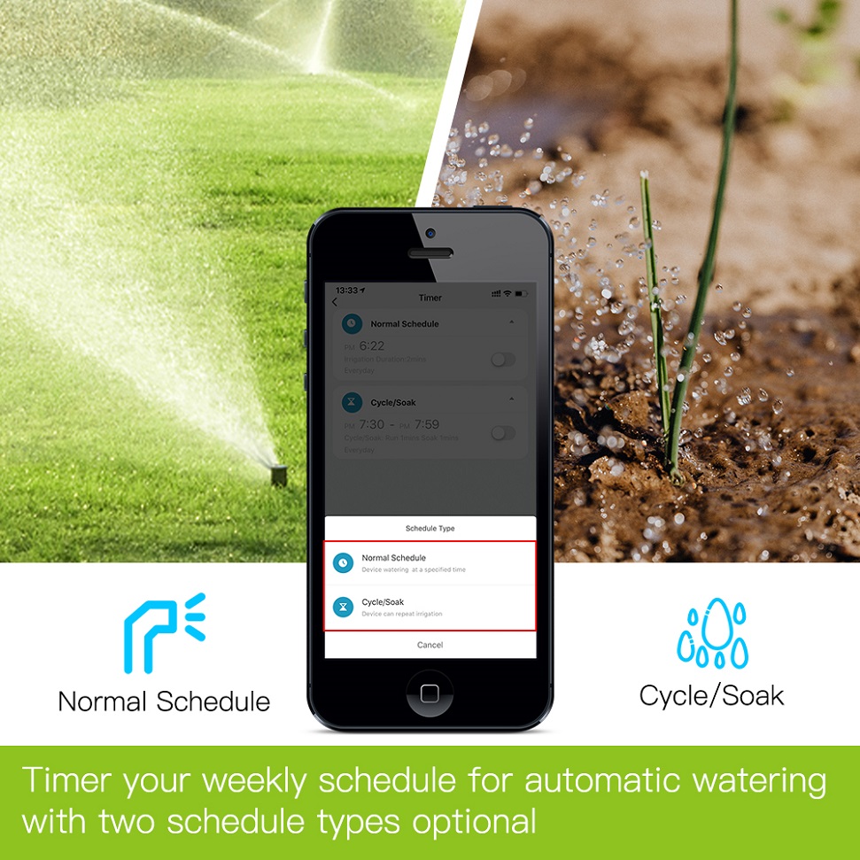 Katup BLuetooth, sistem penyir - Smart Garden Sphagnum Moss ulasan dan harga