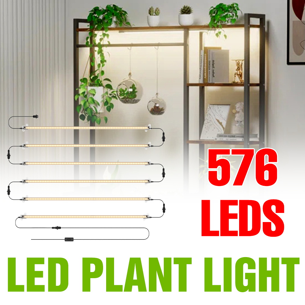 Lampu LED Grow Light Strip 12  - Led Plant Light Strip ulasan dan harga