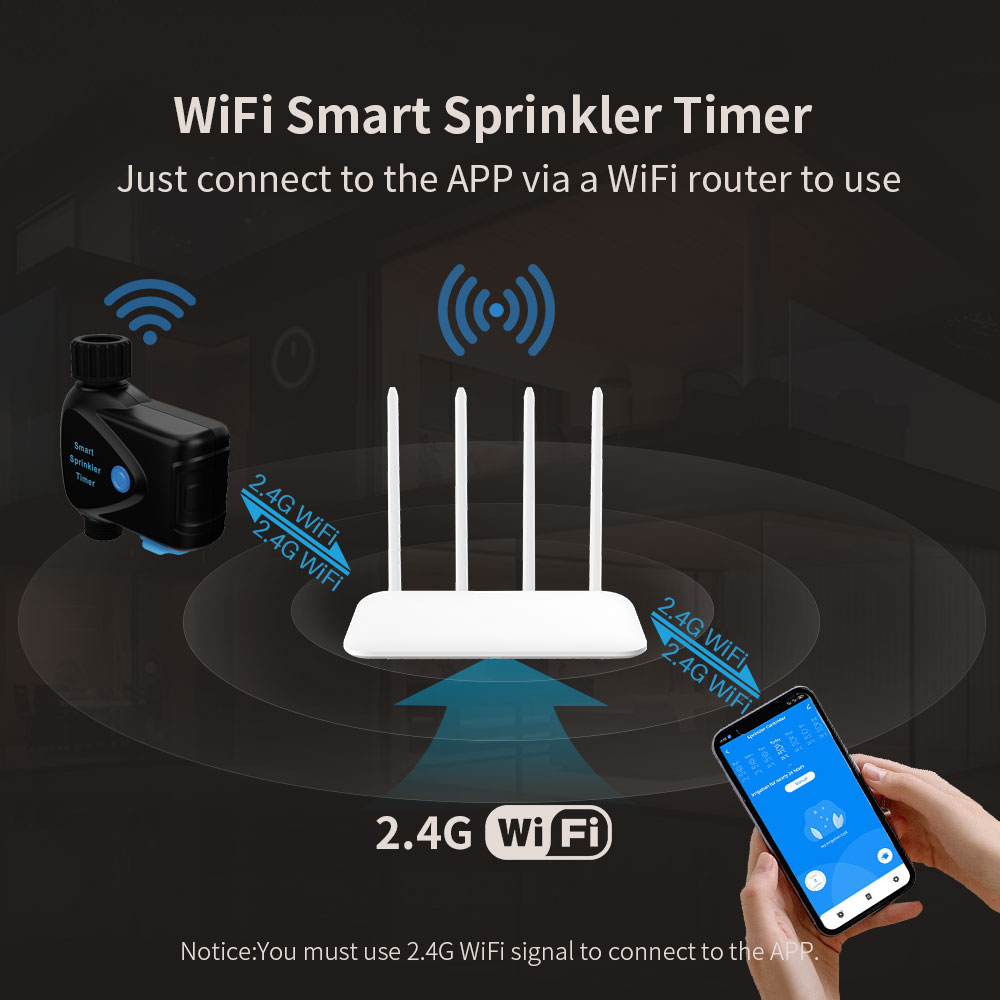 Perangkat Air Pintar Tuya WiFi - Smart Garden Water ulasan dan harga