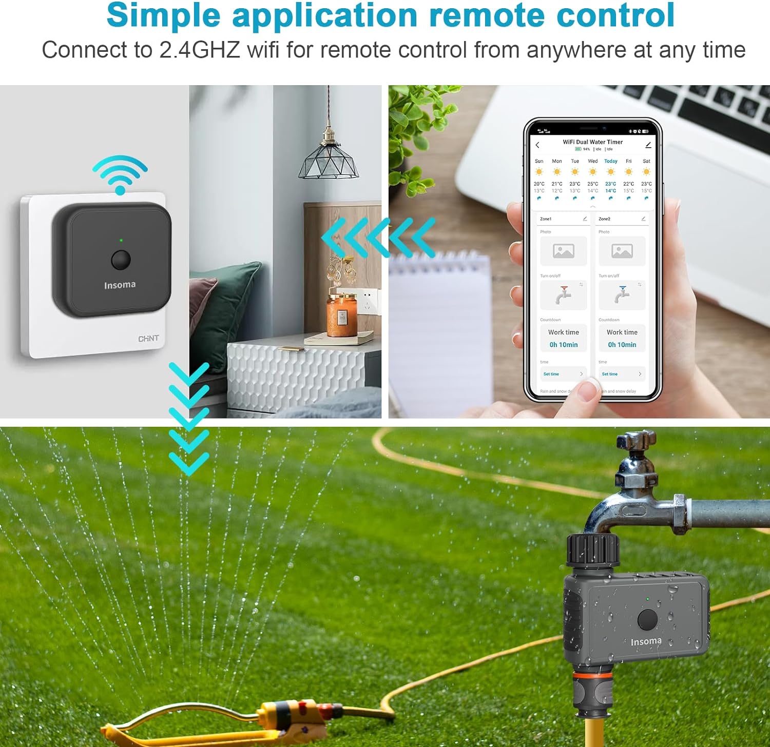 Insoma pengatur waktu air otom - Smart Garden Sphagnum Moss ulasan dan harga