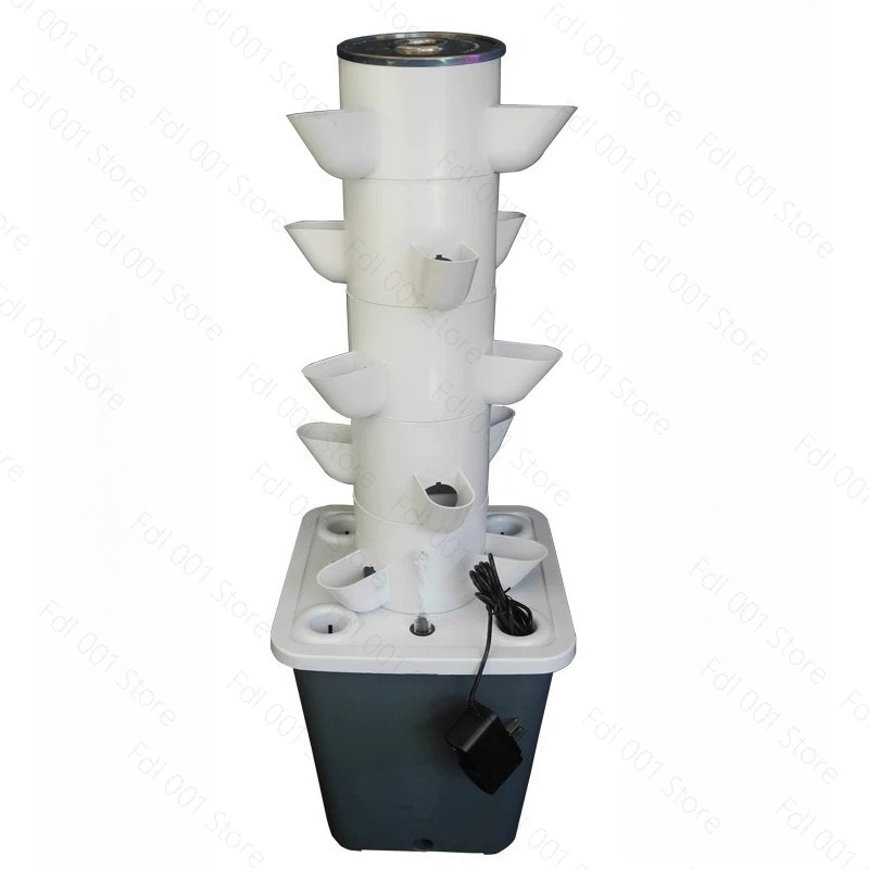Sistem Penanaman Hidroponik 6  - Vertical Planter Tower ulasan dan harga
