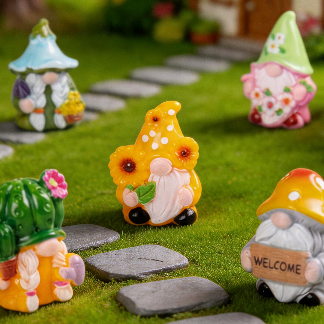 6/24 Buah Patung Boneka Kurcac - Smart Garden Mini ulasan dan harga