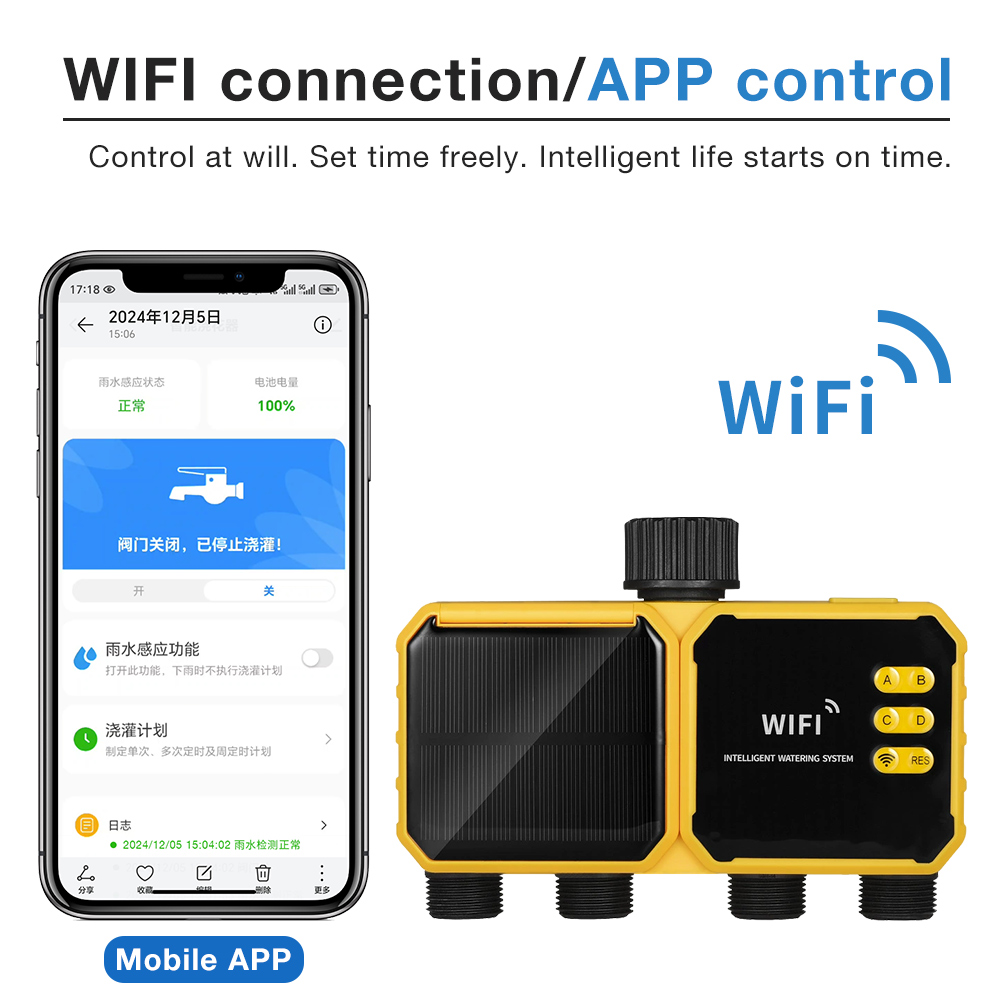 Timer Irigasi Tenaga Surya WiF - Smart Garden Monitoring System ulasan dan harga