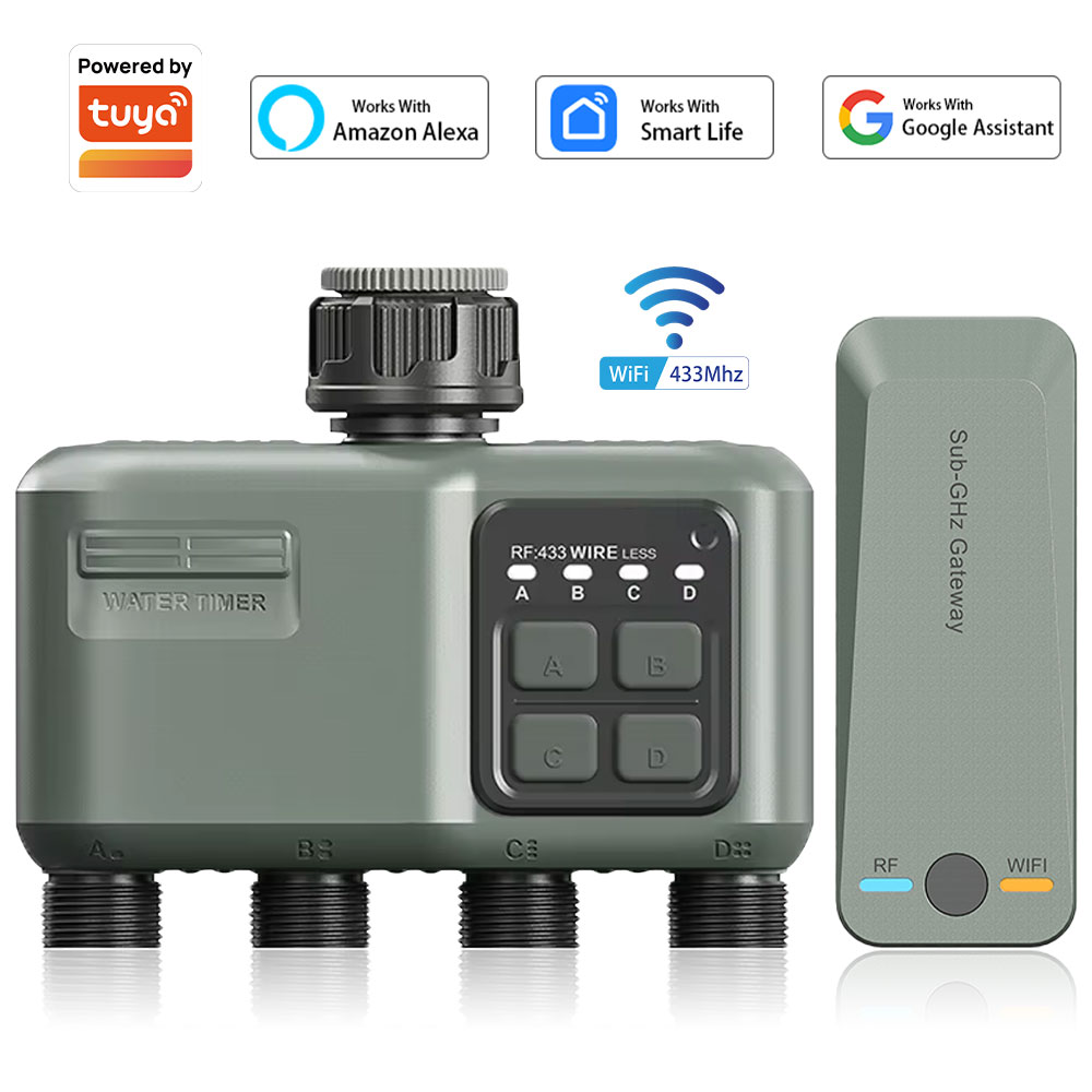 Timer Air Digital 4 Outlet unt - Smart Garden Sensors ulasan dan harga