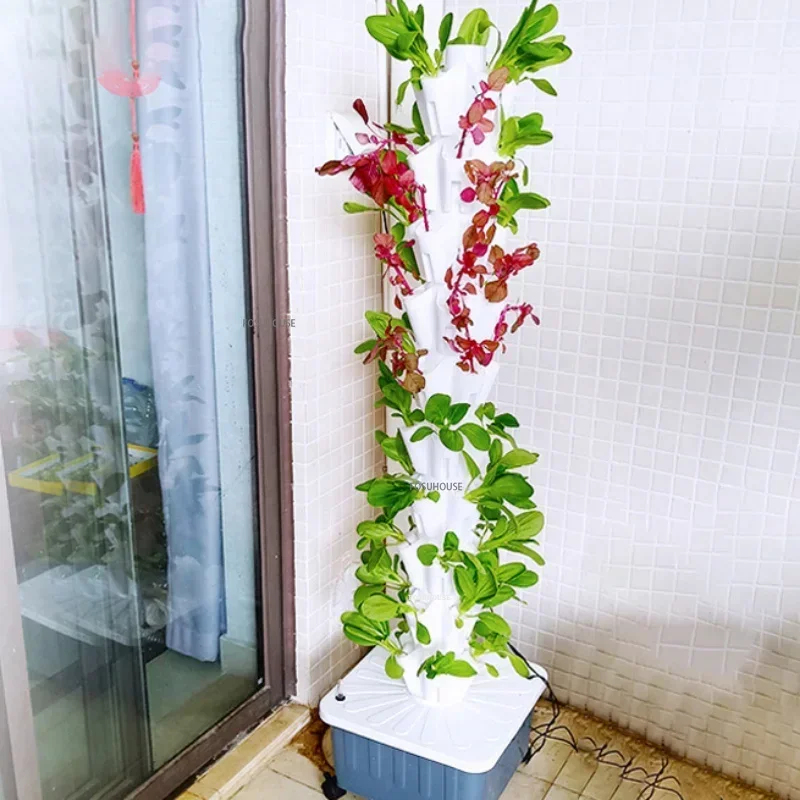 Menara Budidaya Tanpa Tanah un - Vertical Planter Tower ulasan dan harga
