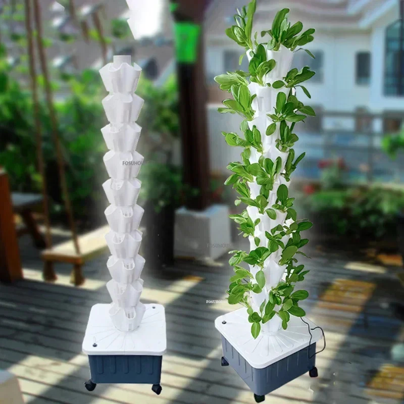Menara Budidaya Tanpa Tanah un - Vertical Planter Tower ulasan dan harga