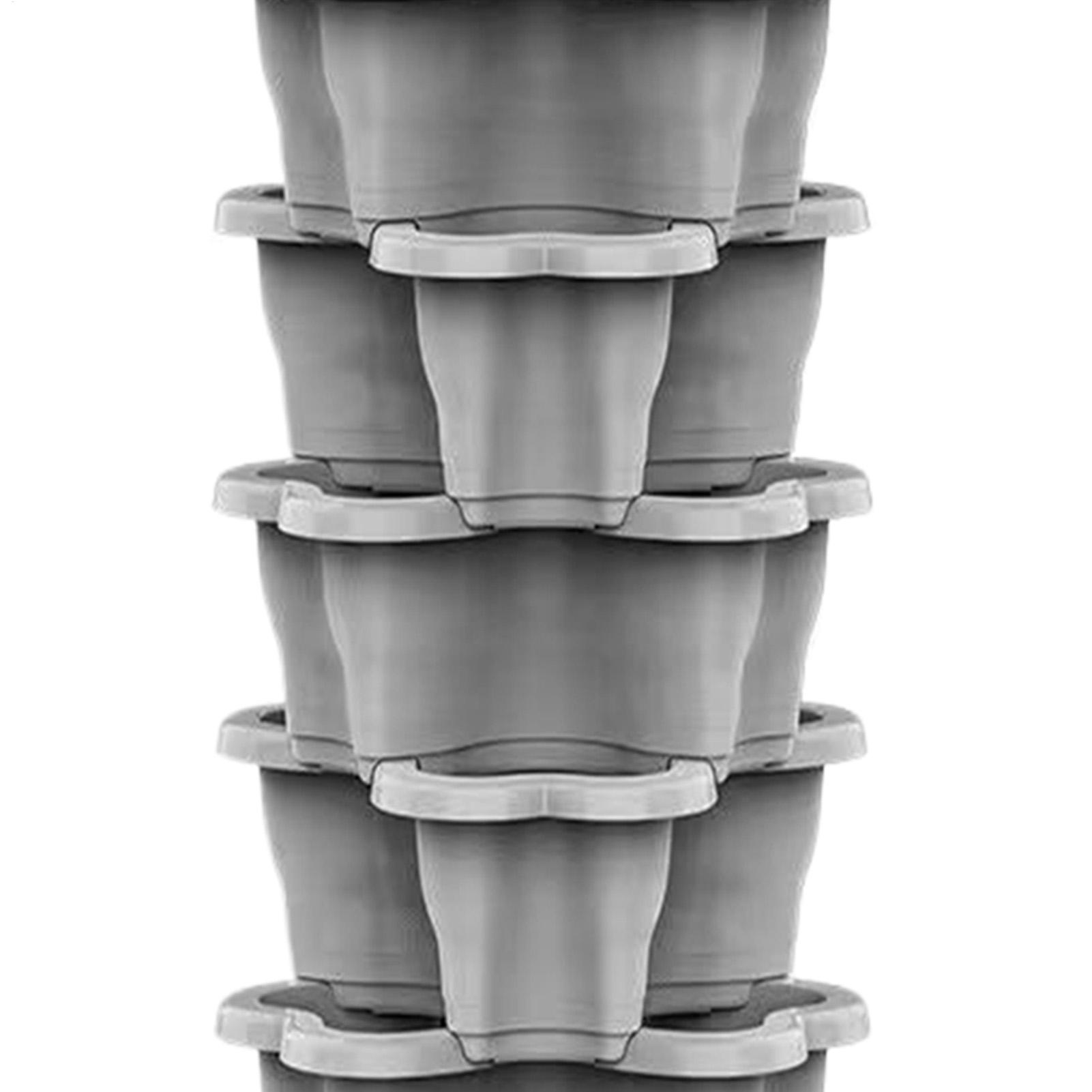 Rak Tanam Bunga Vertikal 6 Tin - Vertical Planter Tower ulasan dan harga