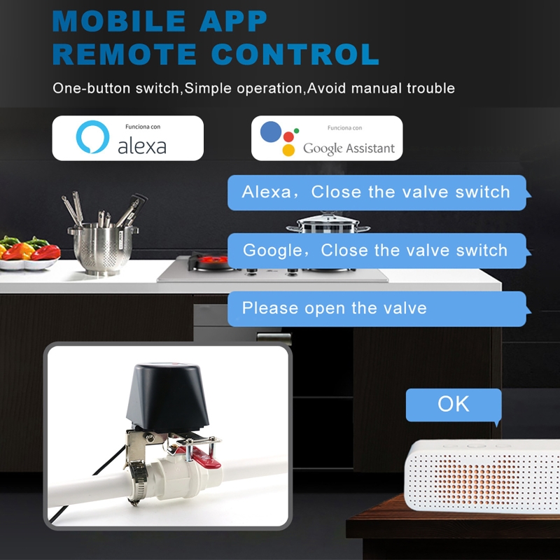 Katup Gas Pintar Tuya WIFI Pen - Smart Garden Water ulasan dan harga