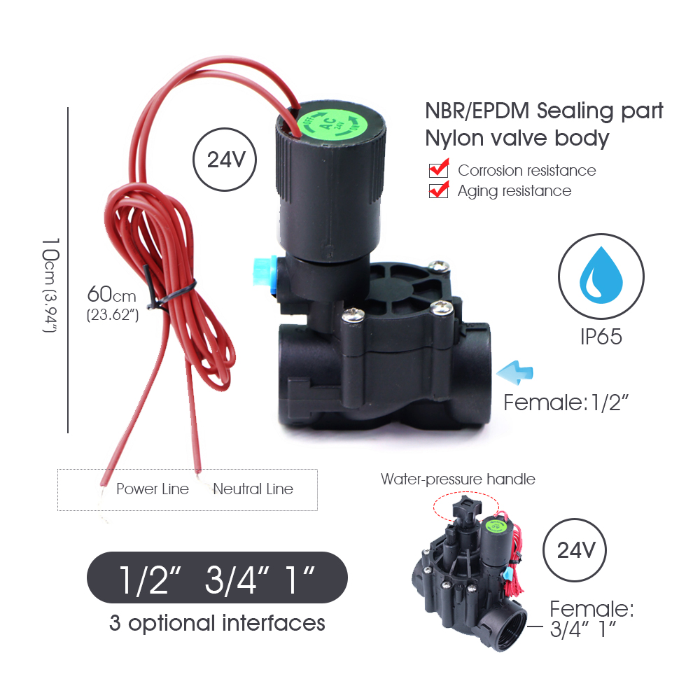 Selang taman katup Solenoid pe - Smart Garden Monitoring System ulasan dan harga